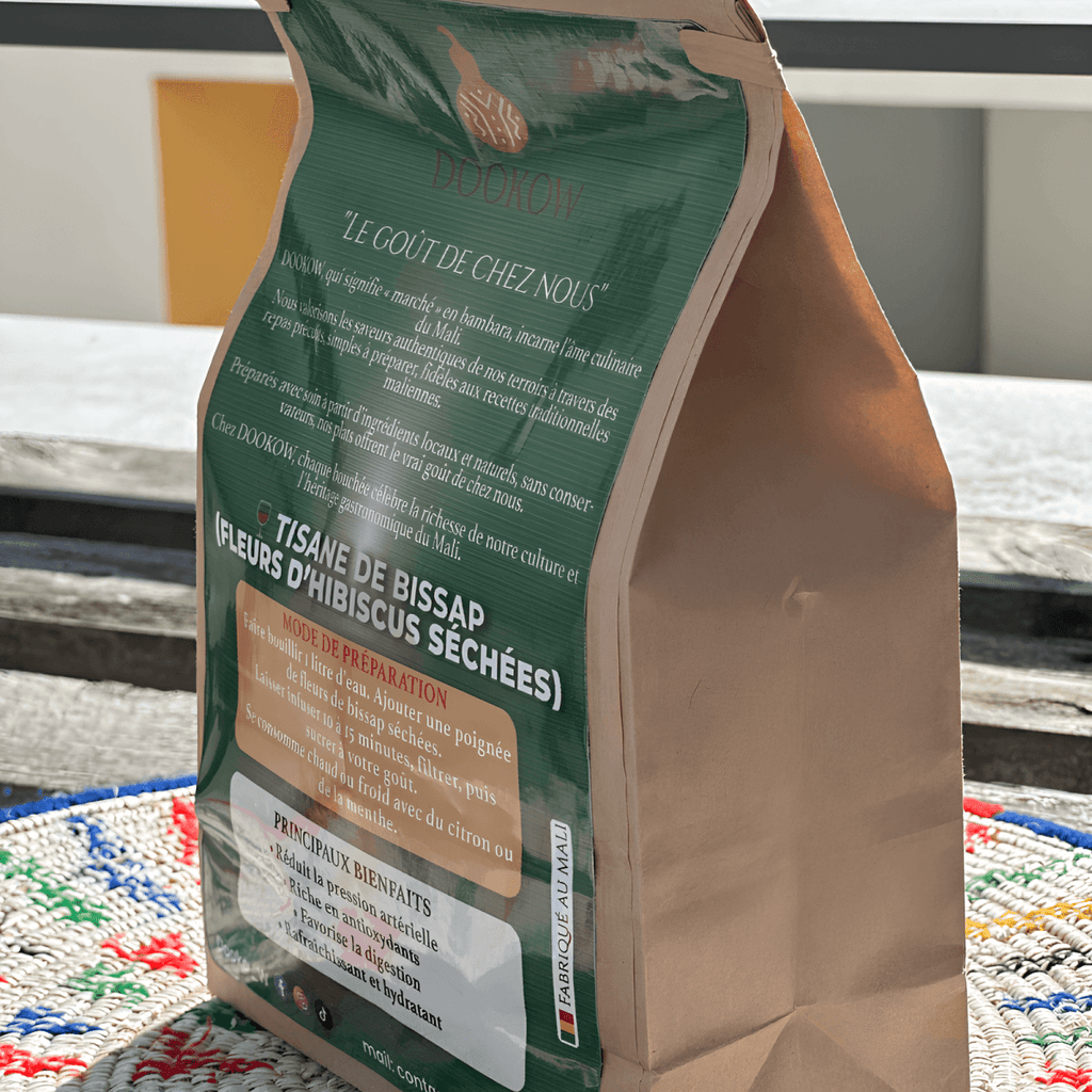 Bissap Fleurs d’Hibiscus - Jus Rouge & Tisane - DOOKOW