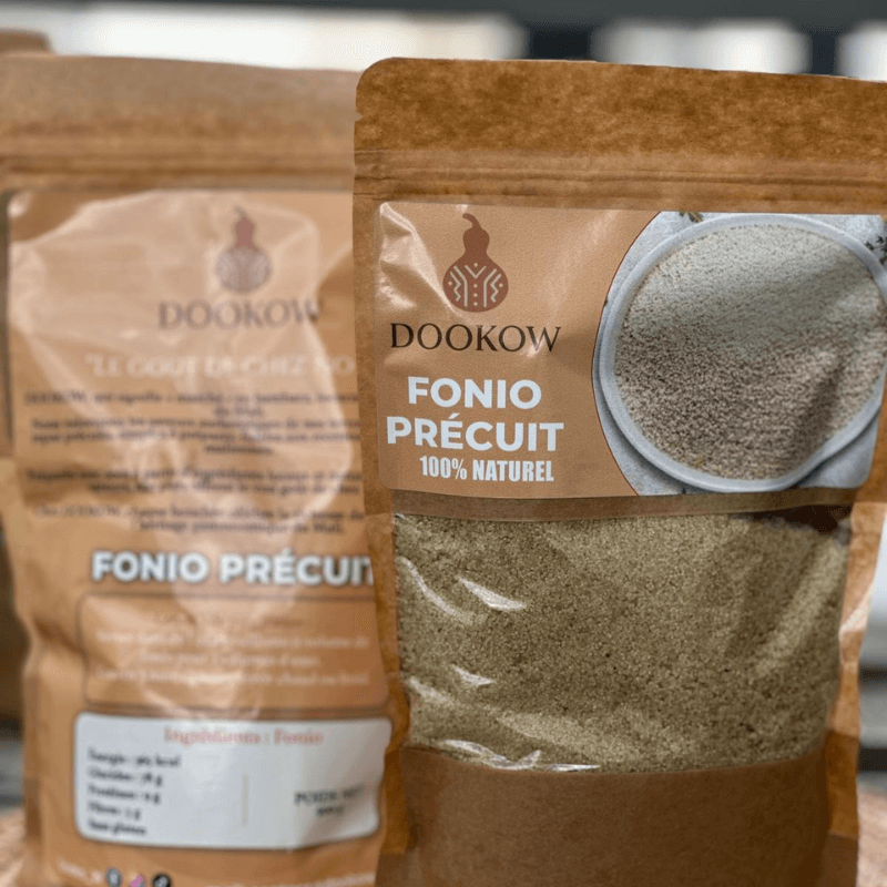 Fonio Précuit - Sans Gluten & Riche en Fibres - DOOKOW