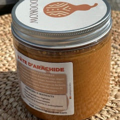 Pâte d'arachide Dakatin Dookow sans huile, sucre ni additifs, riche en protéines, présentée dans son pot